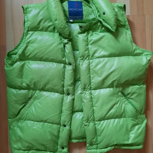 Moncler vintage green warm puffer ski jacket medium - Picture 1 of 4